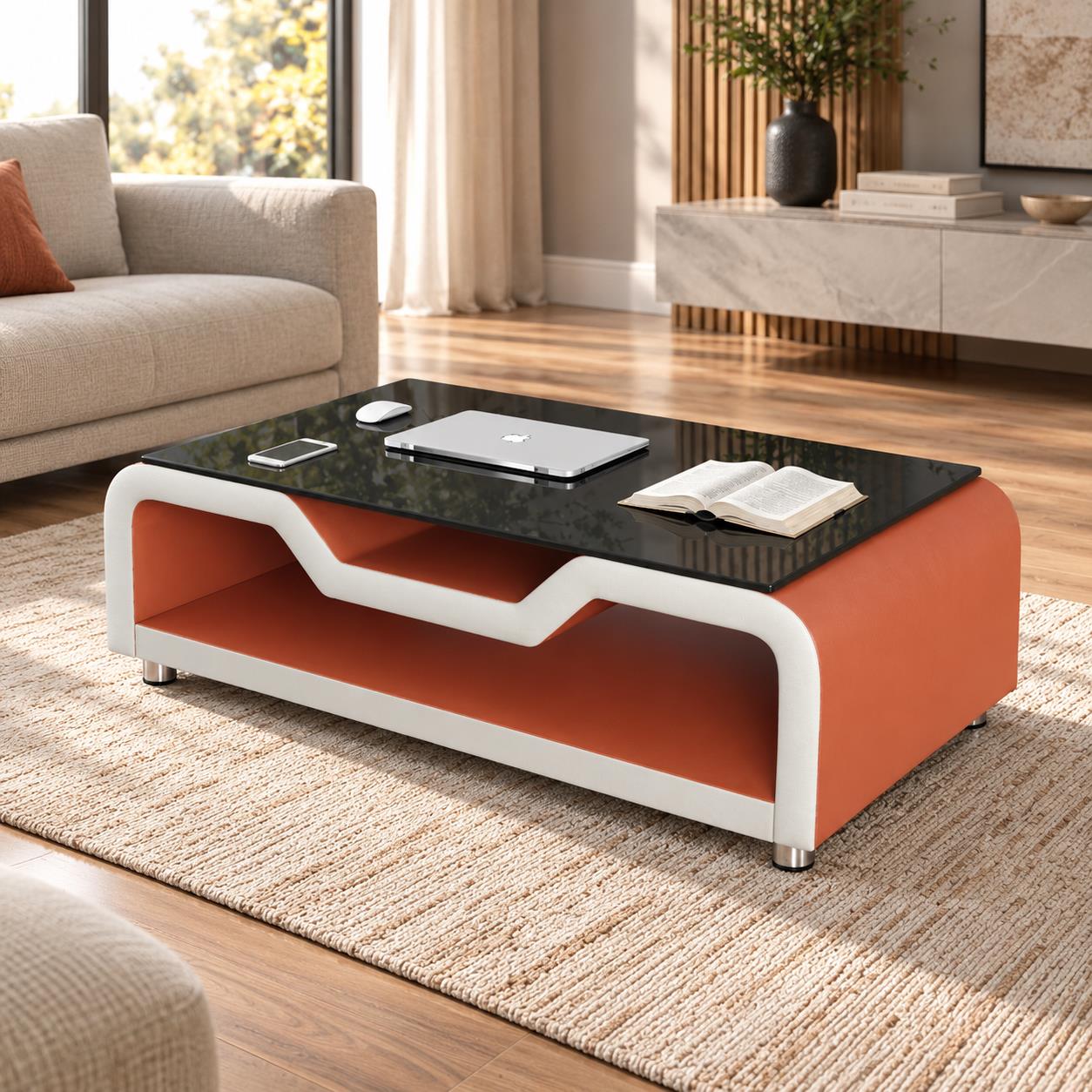 Enchanted T184 Orange & White Enchanted T184 Orange & White